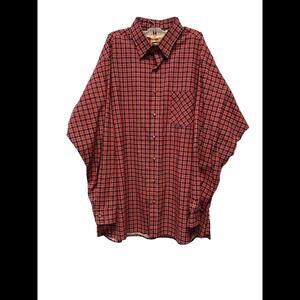 Red Oak Ranch Apparel Men’s Buffalo Check Flannel Light Weight Casual Sz XLT